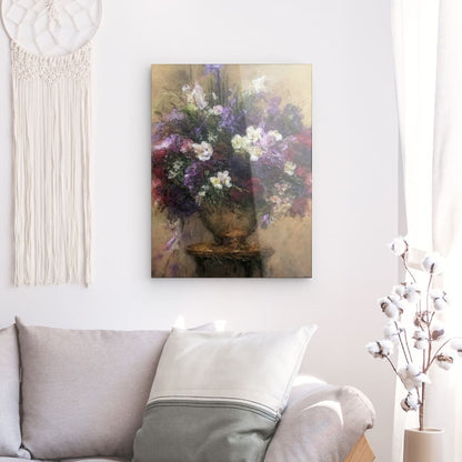 Flowers study 22, Acrylic Glass on Metal