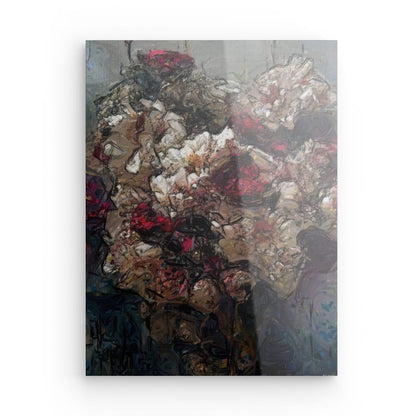Flowers study 23, Acrylic Glass on Metal 40 x 30 cm