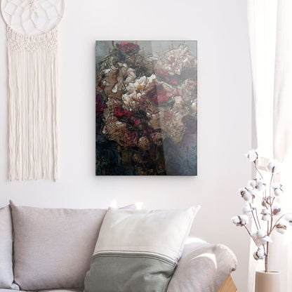 Flowers study 23, Acrylic Glass on Metal