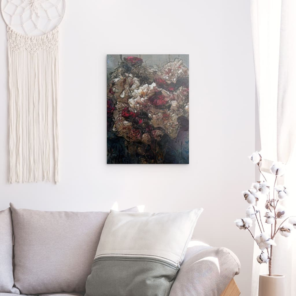 Flowers study 23, Metal