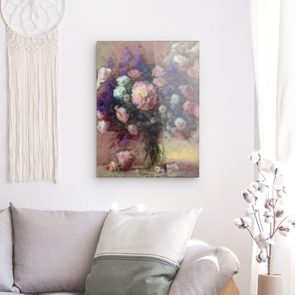 Flowers study 24, Acrylic Glass on Metal