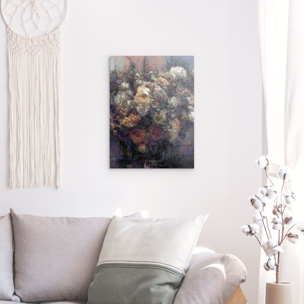 Flowers study 25, Metal