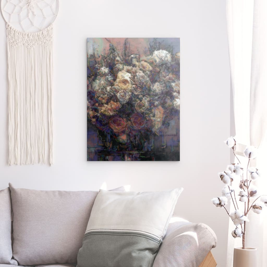 Flowers study 25, Metal