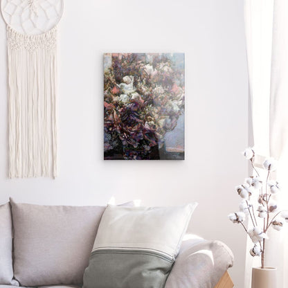 Flowers study 28, Acrylic Glass on Metal