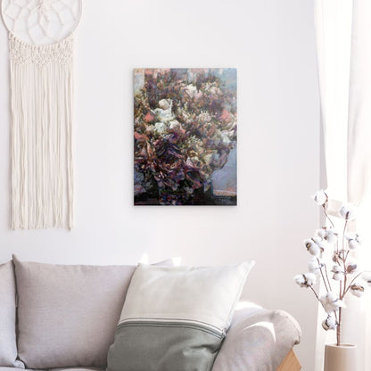 Flowers study 28, Metal