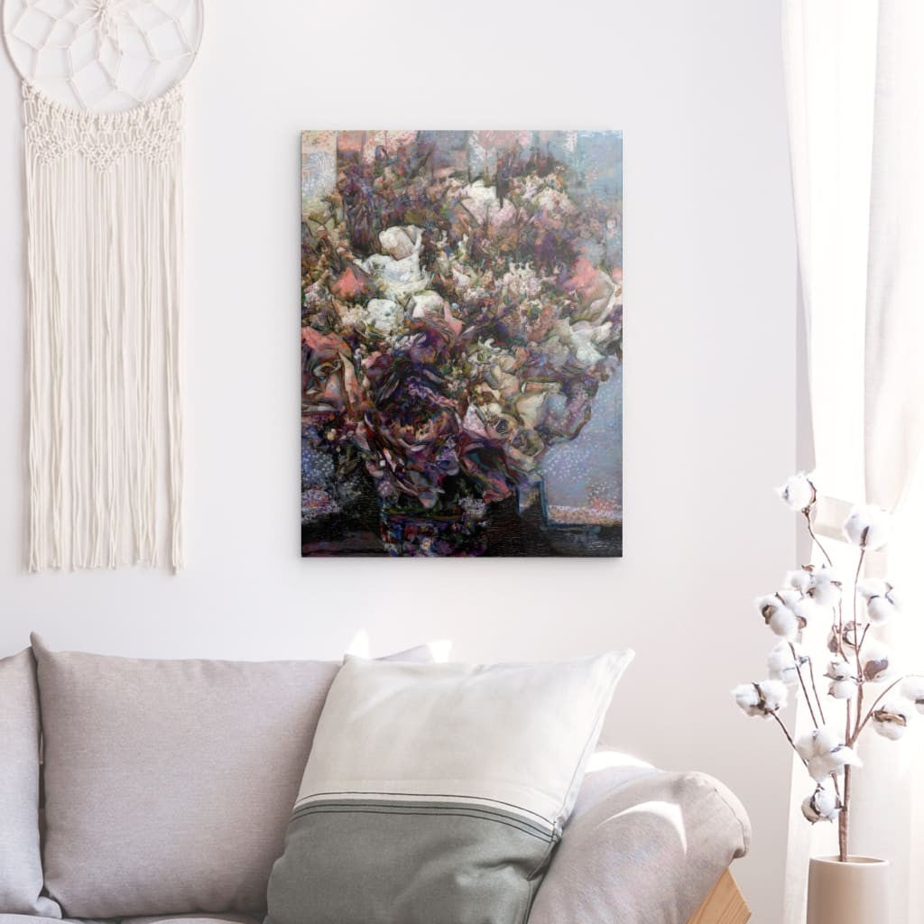 Flowers study 28, Metal