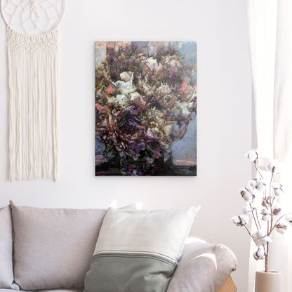 Flowers study 28, Metal