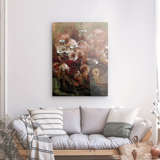 Flowers study 29, Acrylic Glass on Metal