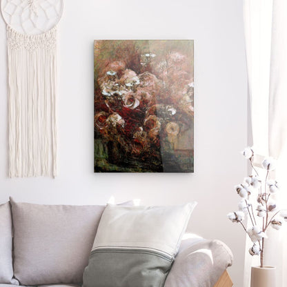 Flowers study 29, Acrylic Glass on Metal