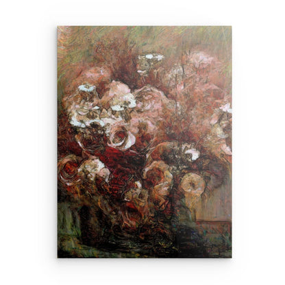 Flowers study 29, Metal 40 x 30 cm