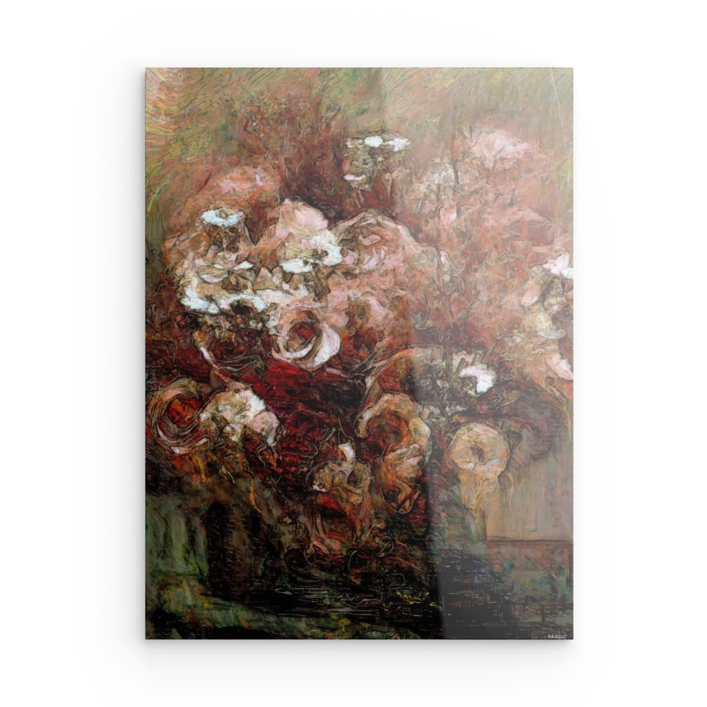 Flowers study 29, Acrylic Glass 100 x 75 cm