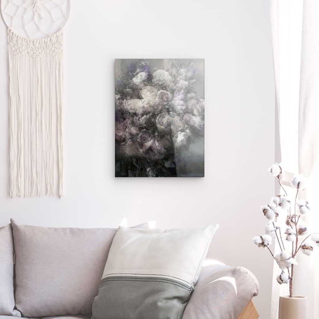 Flowers study 30, Acrylic Glass on Metal