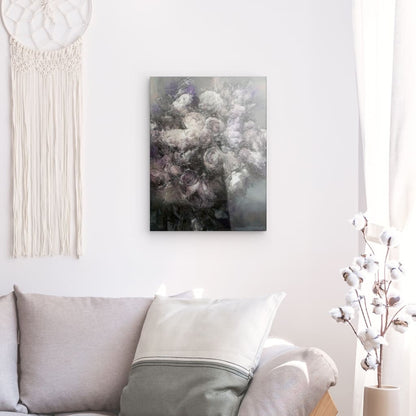 Flowers study 30, Acrylic Glass on Metal