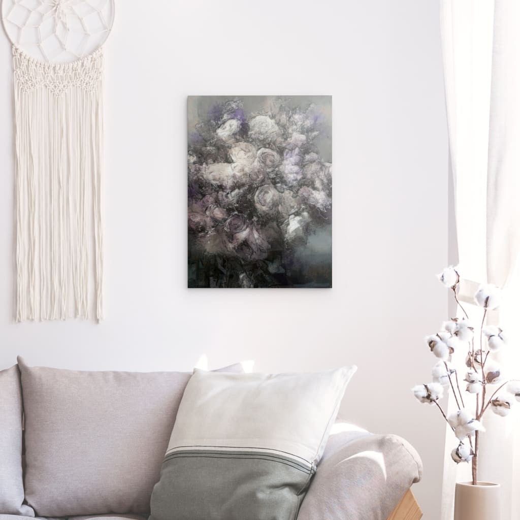 Flowers study 30, Metal