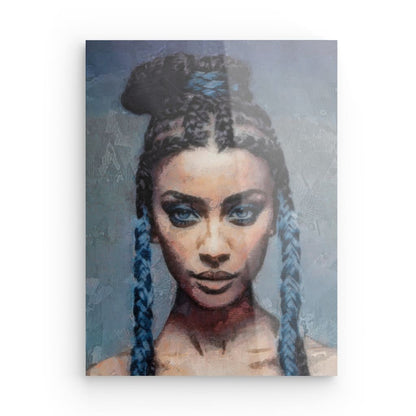 Kalia, Acrylic Glass on Metal 40 x 30 cm