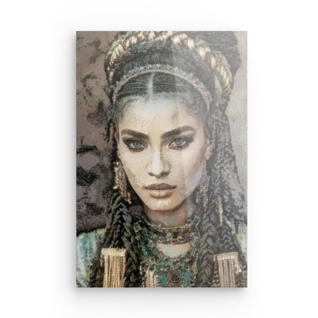 Nora, Acrylic Glass on Metal