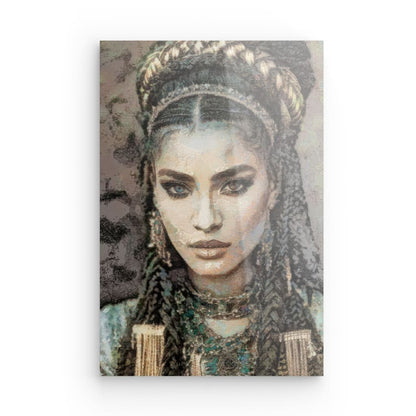 Nora, Acrylic Glass on Metal