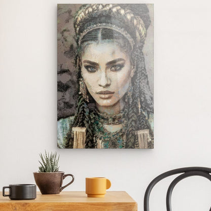 Nora, Acrylic Glass on Metal