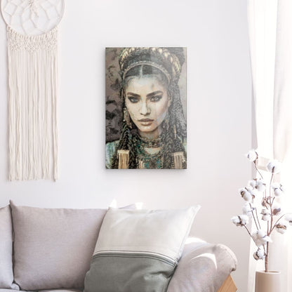 Nora, Acrylic Glass on Metal