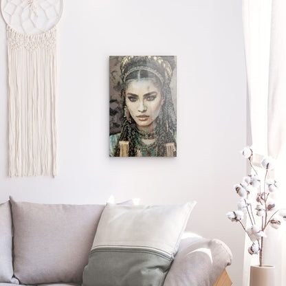 Nora, Acrylic Glass on Metal